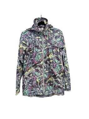 Lululemon Miss Misty II Jacket Iridescent Multi Color Packable Rain Jacket Sz 4